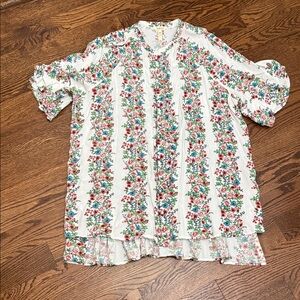 Floral Patterned Blouse